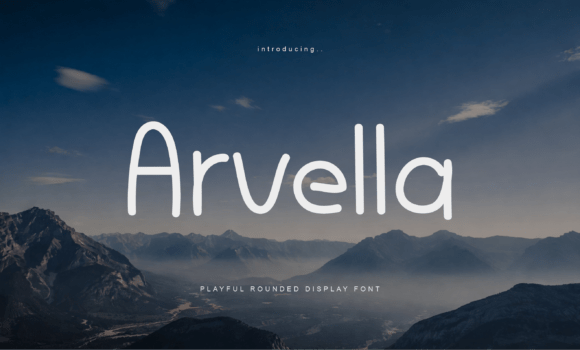 Arvella: A Handcrafted Monospaced Font for Modern Digital Branding