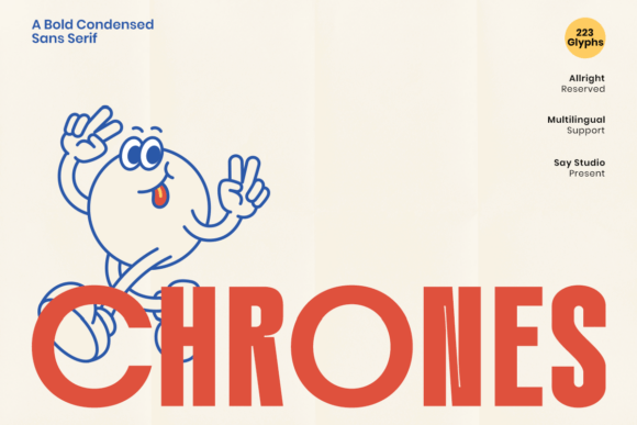 Chrones Font: Bold Sans Serif for High-Impact Web Design