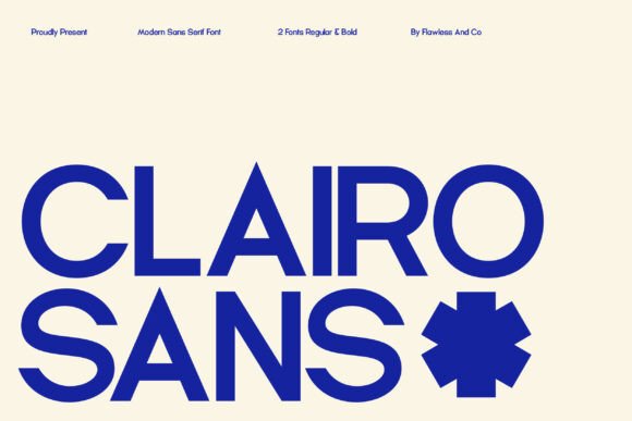 Clairo Sans: A Clean Sans Serif Font for Professional Small Business Branding