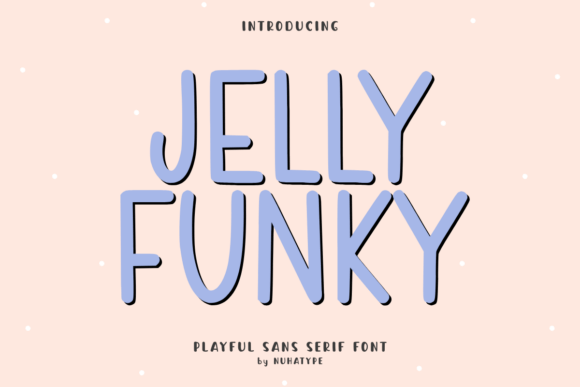 Jelly Funky: A Cute Sans Serif Handwriting Font for Modern Marketing Design