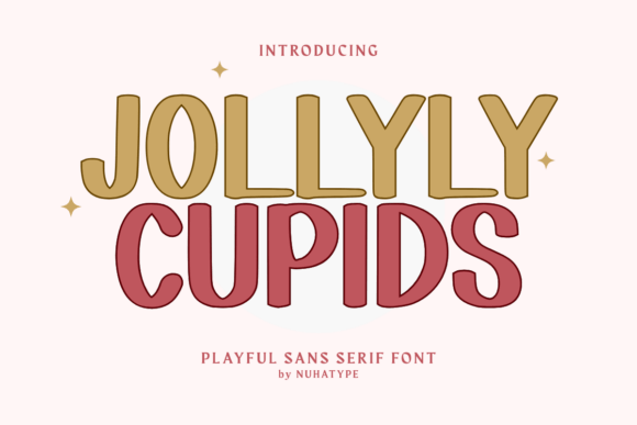 Jollyly Cupids: A Cute Sans Serif Font for Crafters & Small Shop Owners