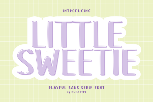 Little Sweetie: A Cute Sans Serif Font for Warm, Handcrafted Editorial Design