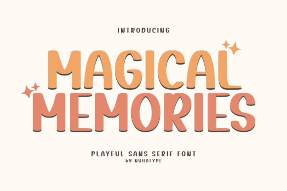Magical Memories: A Cute Sans Serif Handwriting Font for Small Business Branding