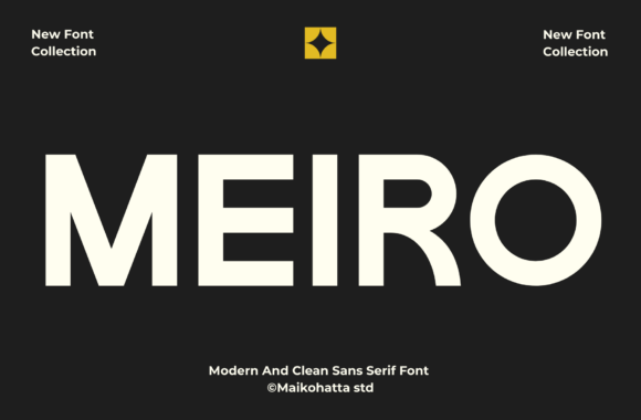 Meiro: A Modern Sans Serif Font for Handmade Product Designers