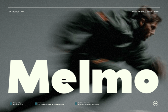 Melmo: A Bold Sans Serif Font for Dynamic Web Design