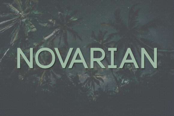 Novarian: A Classy Sans Serif Font for Crafters and Small Business Owners