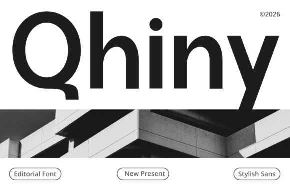 Qhiny Font: Elevating Handmade Design with Sophisticated Sans Serif Style