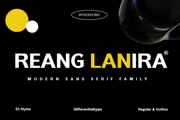 Reang Lanira: A Modern Sans Serif Font That Elevates Small Business Branding