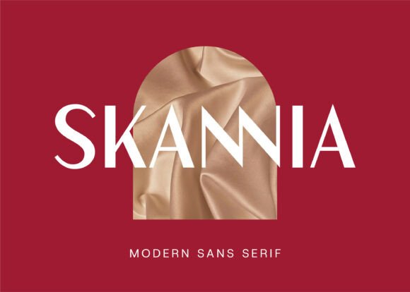 Skannia: A High-Fashion Sans Serif for Modern Brand Campaigns