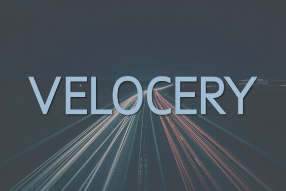 Velocery: A Modern Sans Serif Typeface for Elegant Editorial Design