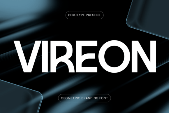 Vireon: A Modern Sans Serif Font for Clean Branding and Futuristic Design
