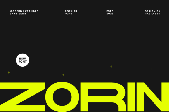 Zorin: A Bold Sans Serif Font for High-Energy Campaign Design